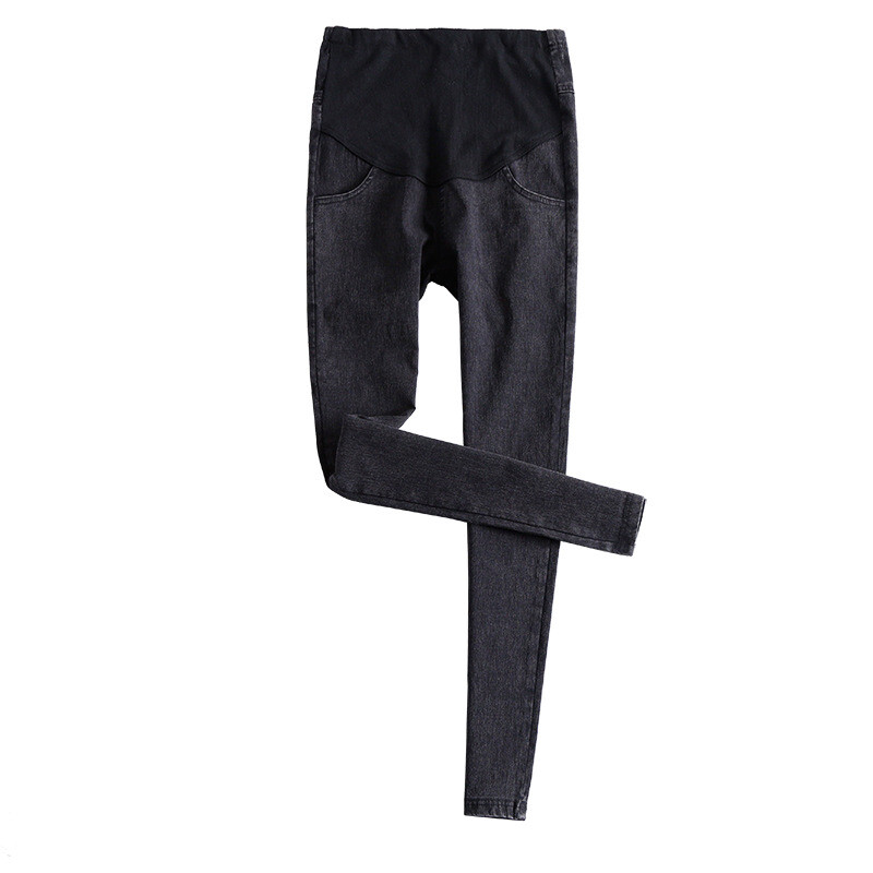 Femei însărcinate Blugi Moda Denim Cizme Cut Pantaloni Maternitate Grossesse Toamnă Iarnă Casual Maternitate Pantaloni M-XXXL haine calde