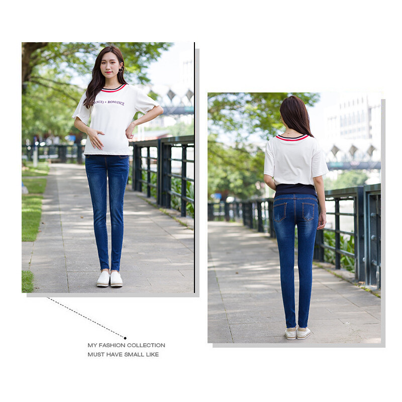 traperice za trudnice elastični struk hlače za trudnice proljetni i jesenski modeli odjeća za trudnice odjeća za trudnice