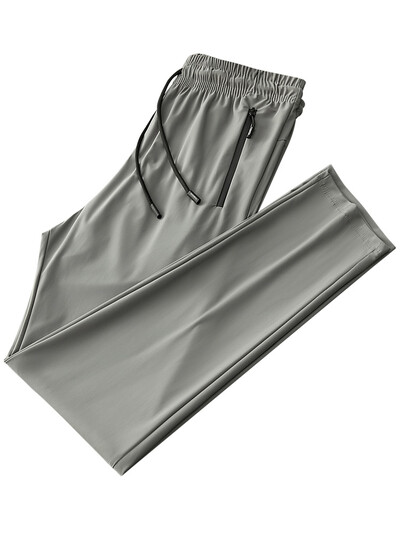 2022 Summe Pantaloni de trening pentru bărbați, respirabili, nailon, spandex, îmbrăcăminte sport, buzunare cu fermoar, pantaloni drepți, pantaloni de sport lungi, casual, 8XL