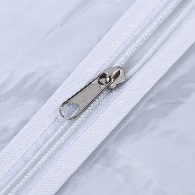 Vjenčanica od prozirne mrežaste pređe Poklopac za prašinu s patentnim zatvaračem Vreća za pohranu mladenkinih haljina Torbica za odjeću Odjeća Navlaka otporna na prašinu