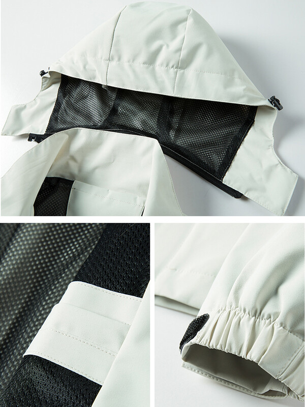 Proljetno-jesenska ležerna jakna, muška/ženska, vodootporna i vjetrootporna vjetrovka s kapuljačom