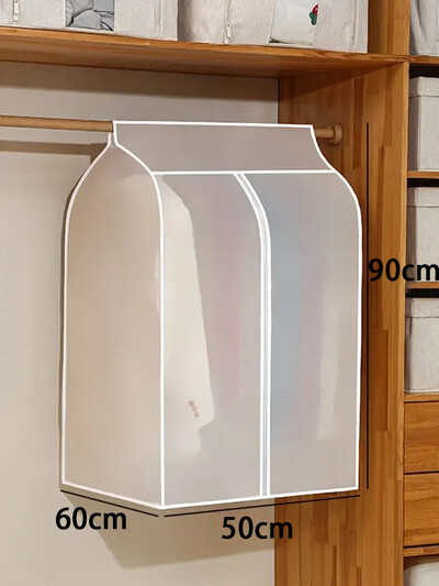 Odjeća koja visi Navlaka za prašinu Prozirna haljina Odijelo Vreća za pohranu kaputa Štitnik za ormar velikog kapaciteta Organizator odjeće
