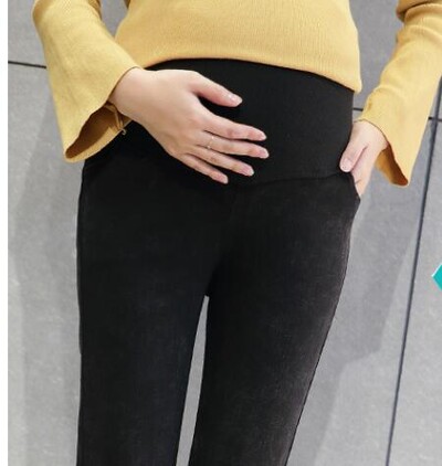 Nova modna trudnička odjeća Hlače za trudnice Odjeća Hlače za dojenje Trudnički kombinezoni Traper Duge traperice za trudnice