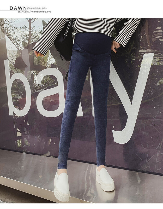 Elastične trudničke traperice Hlače za trudnice Odjeća za trudnice Tajice za dojenje Hlače Odjeća za trudnice