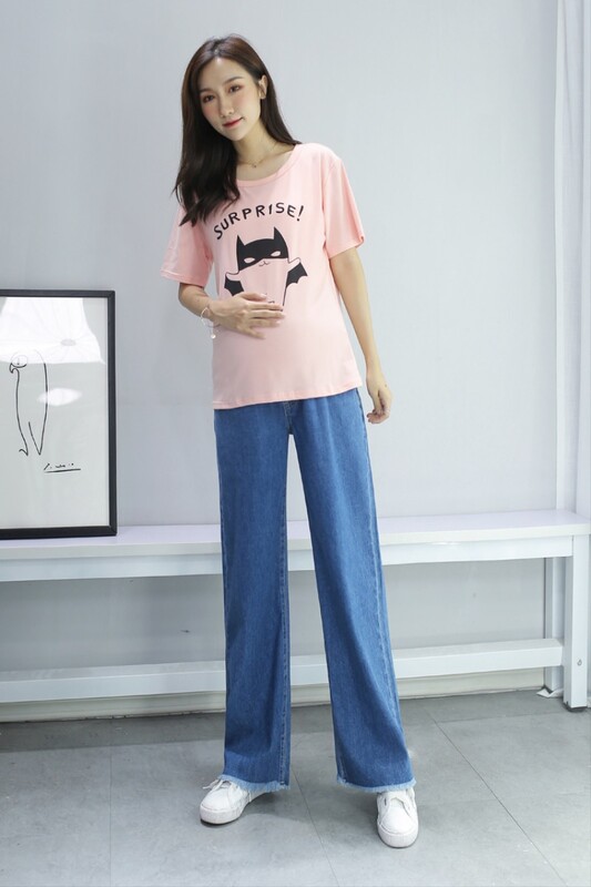 Traper traperice Trudničke trbušne hlače Boyfriend široke traperice Legging Hlače za trudnice Odjeća Hlače visokog struka