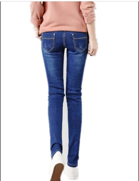 Elastinė juosmens plius dydžio moteriškos pilvo kelnės nėščiosioms Džinsai Nėščioms Drabužiai Nėštumo kelnės Maternidade Vetement Grossesse