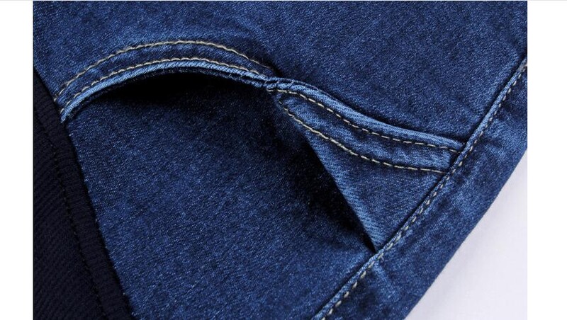 Elastinė juosmens plius dydžio moteriškos pilvo kelnės nėščiosioms Džinsai Nėščioms Drabužiai Nėštumo kelnės Maternidade Vetement Grossesse