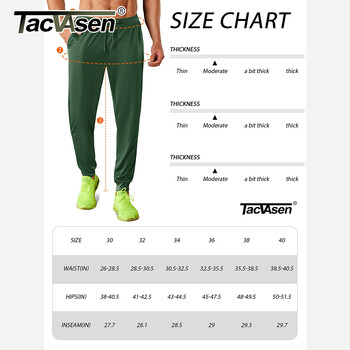 TACVASEN Леки спортни панталони Мъжки панталони за бягане с бързосъхнеща еластична талия Спортни панталони Спортни панталони Jogger