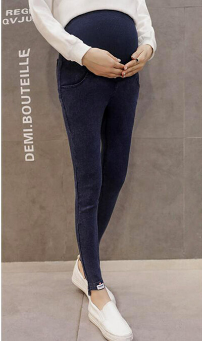 Дънки за бременни жени Панталони Панталони за бременни Дрехи Клинове за кърмене Бременни Панталони Gravidas Pencil Pant Облекло Пролет