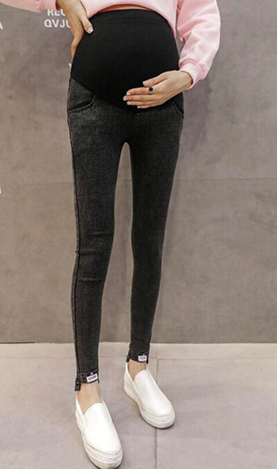 Дънки за бременни жени Панталони Панталони за бременни Дрехи Клинове за кърмене Бременни Панталони Gravidas Pencil Pant Облекло Пролет