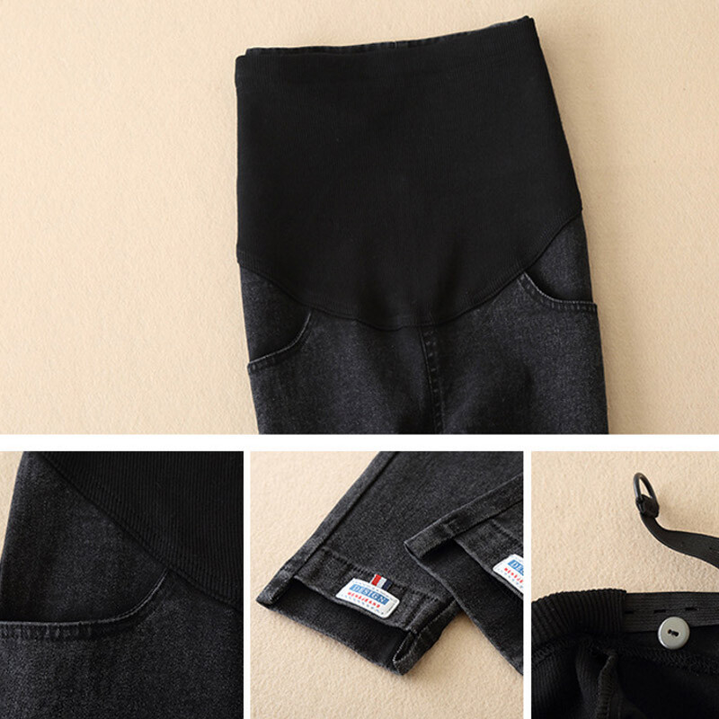 Дънки за бременни жени Панталони Панталони за бременни Дрехи Клинове за кърмене Бременни Панталони Gravidas Pencil Pant Облекло Пролет