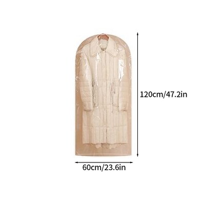 1 gab Drēbju piekarināms Putekļu aizsargs Organizatori Kāzu kleitas pārvalks uzvalks mēteļa uzglabāšanas soma Pilnībā slēgta drēbju pārvalks ar rāvējslēdzēju