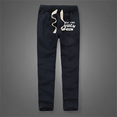 Zimske hlače Muške debele pamučne trenirke Hlače pune dužine Meke i prozračne joggers veličine S do 3XL