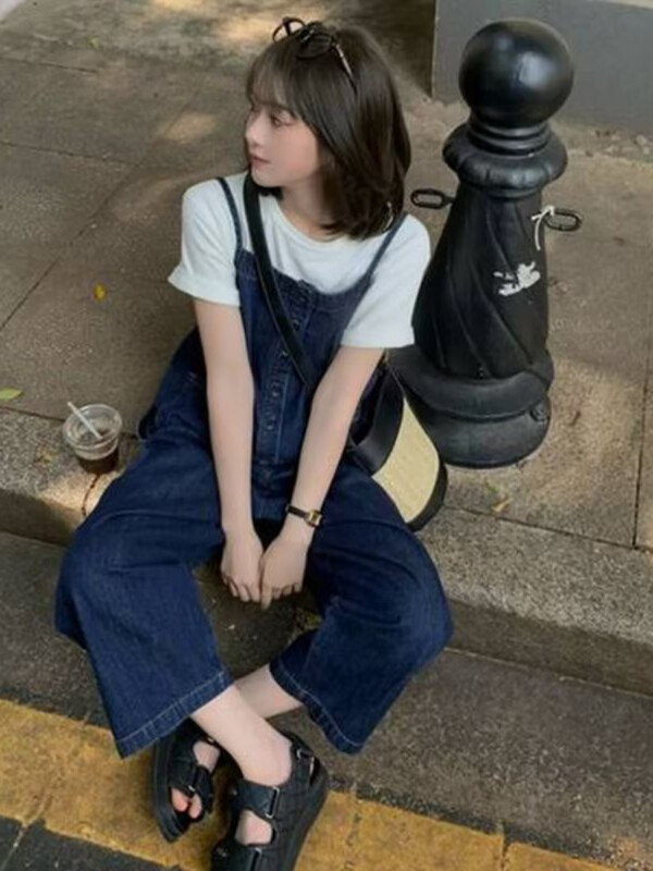 S-5XL kombinezoni Ženski ležerni Ulični kombinezoni Popularni do gležnja Modni korejski stil Harajuku Slatko ljeto Jednostavan Dnevni