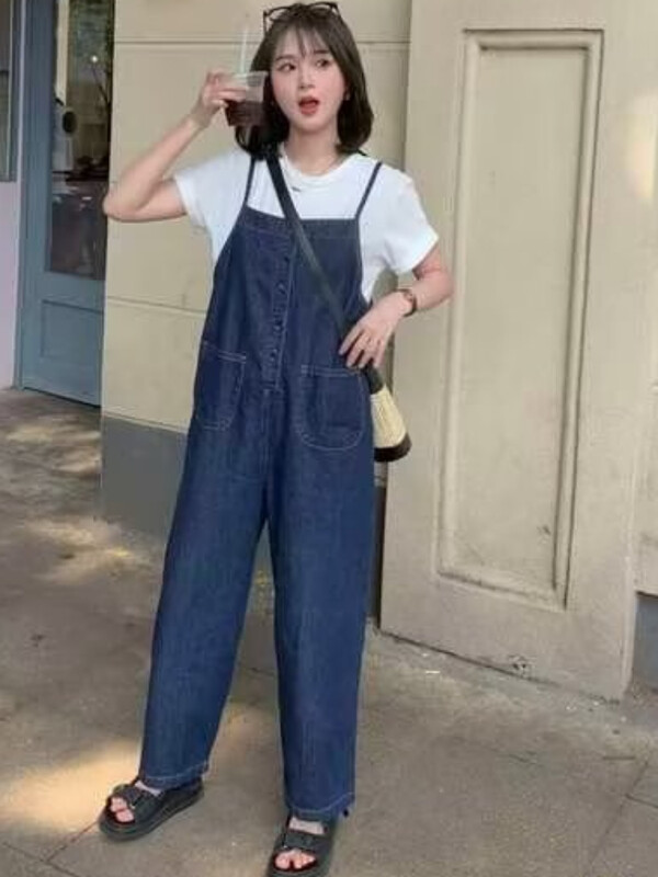 S-5XL kombinezoni Ženski ležerni Ulični kombinezoni Popularni do gležnja Modni korejski stil Harajuku Slatko ljeto Jednostavan Dnevni