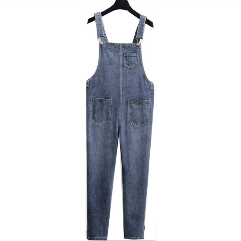 Džinss Grūtnieču Bib Bib Džinsi Piekatuves Bikses Brīvas Grūtnieču Viengabala Kombinezons Kombinezons Grūtniecības Apģērbs Liela izmēra