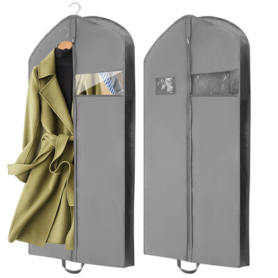 2 bucăți de praf costum geantă de îmbrăcăminte rochie saci de depozitare agățate pentru costum de dans costume bărbați