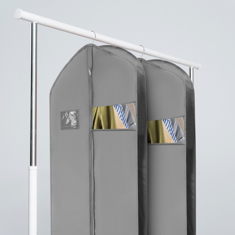 2 tk. Tolmukaitseülikond Rõivakott Kleidi Säilituskotid Rippuvad tantsukostüümide Meeste kostüümid