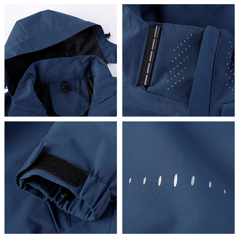 Îmbrăcăminte de toamnă Jachetă Bărbați Paltoane de dimensiuni mari pentru bărbați Rezistent la apă Glugă supradimensionată Îmbrăcăminte de protecție împotriva vântului Hanorace de camping Jachete de drumeție