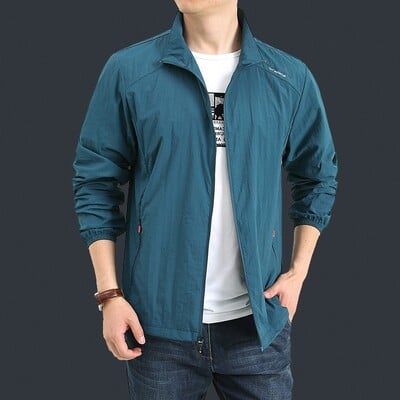 Suvised päikesekaitseriided meeste kerged ja lahedad mägironimisjope Ultraõhuke kalapüügi jahi kuiva nahaga tuulejope