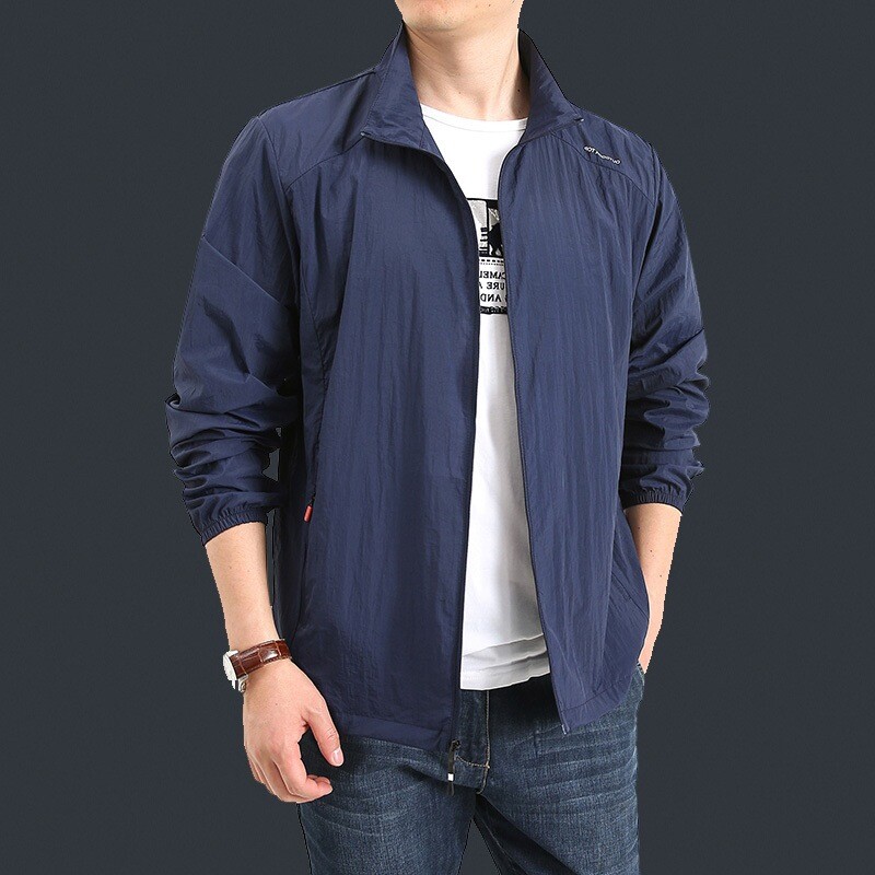 Suvised päikesekaitseriided meeste kerged ja lahedad mägironimisjope Ultraõhuke kalapüügi jahi kuiva nahaga tuulejope