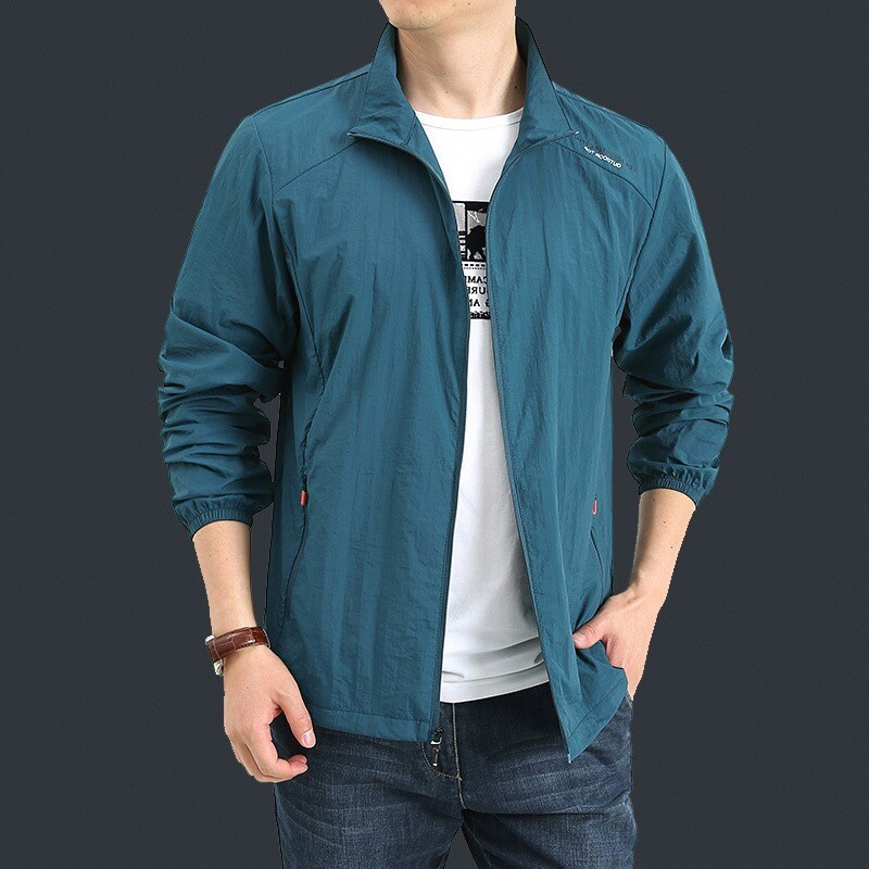 Suvised päikesekaitseriided meeste kerged ja lahedad mägironimisjope Ultraõhuke kalapüügi jahi kuiva nahaga tuulejope