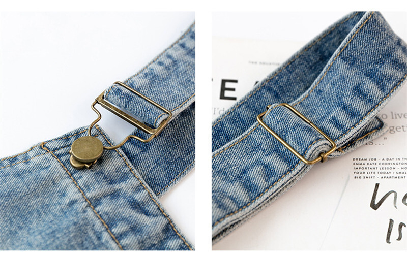 Τζιν σαλιάρα μητρότητας λουράκι φόρμα για έγκυες γυναίκες Ζαρτιέρες παντελόνι φόρμες Romper Streetwear Ρούχα εγκυμοσύνης