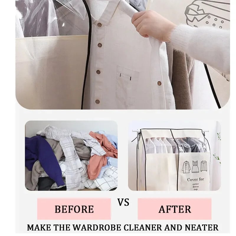 Odjeća Navlaka za prašinu Ormar Viseći prozor Navlaka za prašinu Navlaka za odjeću Platno Navlaka za kućansku odjeću Vreća za pohranu odjeće