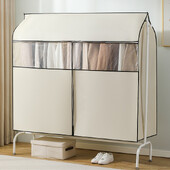 Īpaši lieli neaustie audumi, apģērbi, glabāšana, soma, drēbes, aizzīmogoti drēbju skapis, piekarināms putekļu pārsegs.