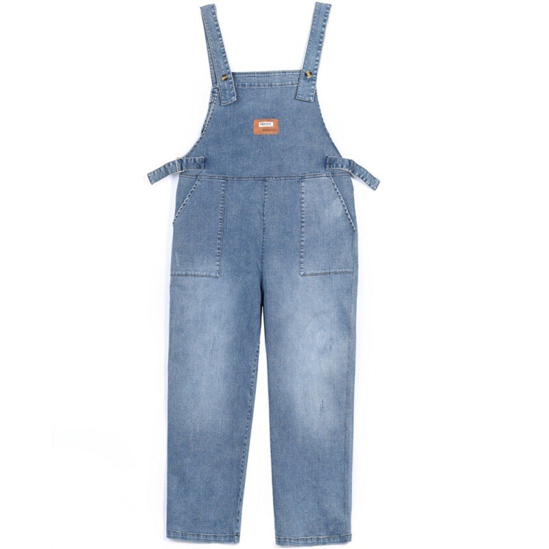 Ρούχα εγκυμοσύνης Τζιν Σαλιάρα παντελόνι Ζαρτιέρες Φαρδιά Casual Γυναικείες Ολόσωμες φόρμες Demin Ολόσωμη φόρμα