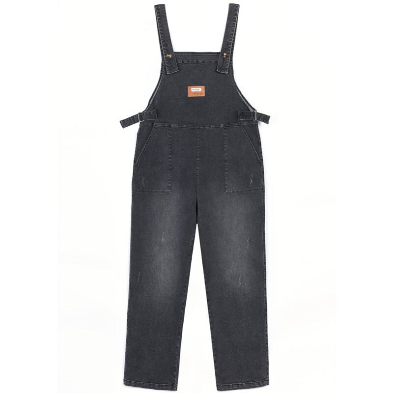 Ρούχα εγκυμοσύνης Τζιν Σαλιάρα παντελόνι Ζαρτιέρες Φαρδιά Casual Γυναικείες Ολόσωμες φόρμες Demin Ολόσωμη φόρμα