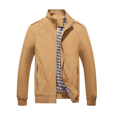 Visokokvalitetne muške jakne Muške nove ležerne jakne Kaputi Proljetna obična uska jakna Kaput za muškarce Veleprodaja velikih veličina M-7XL 8XL