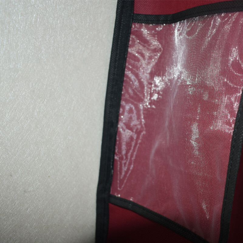 Ρούχα με ψηλό φορητό φερμουάρ Αποθήκευση αναπνεύσιμη τσάντα προστασίας από τη σκόνη Πτυσσόμενη τσάντα νυφικού με κάλυμμα σκόνης Τσάντες ένδυσης Μη υφαντό λογότυπο εκτύπωσης