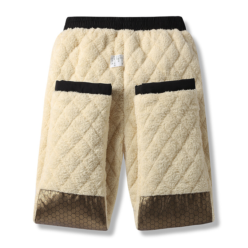 Plus veličina 7xl Vodootporna trenirka od debljeg flisa Muške joggers s džepovima na patentni zatvarač Crne pamučne zimske tople hlače Muške termohlače