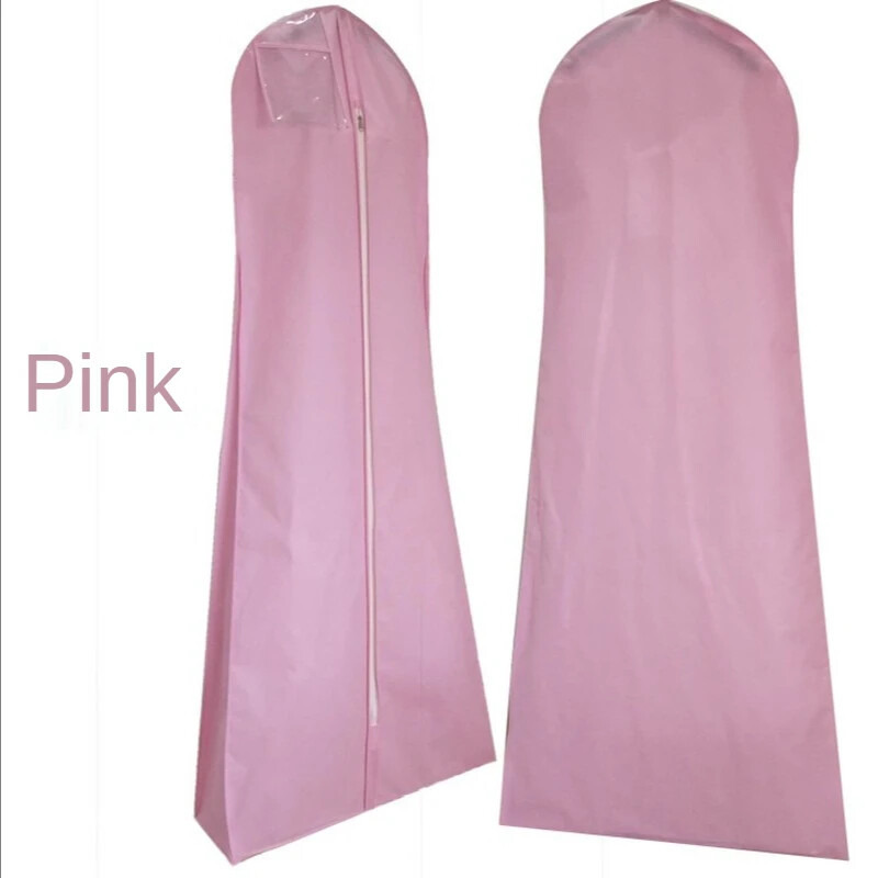 Liela kāzu kleita Putekļu pārsegs Rāvējslēdzējs Kleita Putekļu necaurlaidīgs Pārvalks Uzglabāšanas soma Salokāms Apģērbu Apģērbu Korpusa Aizsargs