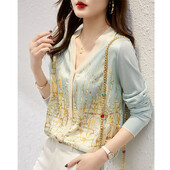 Jauni eleganti Soft Knit krekli ar apakšējo daļu Džemperis jakas Pavasaris Vasara Ikdienas džemperis Tees Vienkrāsaini Pamata krekli trikotāžas Topi