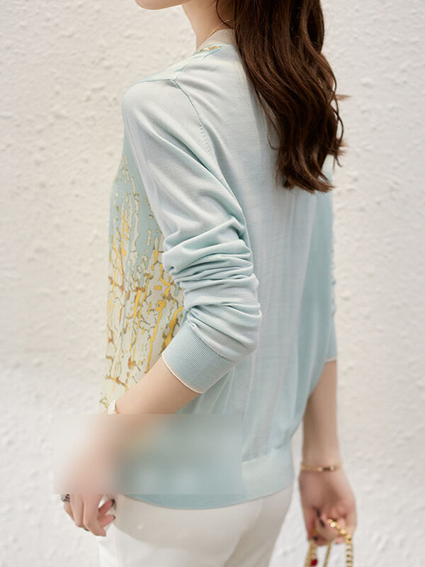 Jauni eleganti Soft Knit krekli ar apakšējo daļu Džemperis jakas Pavasaris Vasara Ikdienas džemperis Tees Vienkrāsaini Pamata krekli trikotāžas Topi