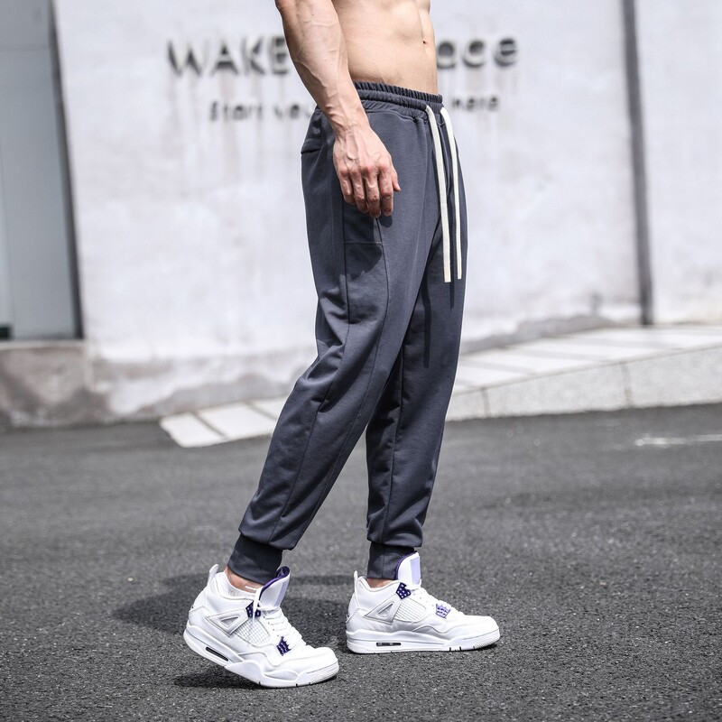 Vīriešu Pavasaris Vasaras Sports Ikdienas Bikses Modes Ātri Nožūst Plānas Bikses Sporta zāle Fitnesa Skriešana Skriešanas Vīriešu sporta bikses Sporta bikses