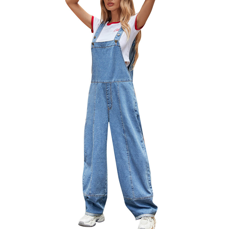 Φαρδύ πόδι χαλαρό ίσιο τζιν τζιν τζιν για άνοιξη εγκυμοσύνης Φθινοπωρινές φόρμες για έγκυες Ολόσωμες φόρμες εγκυμοσύνης