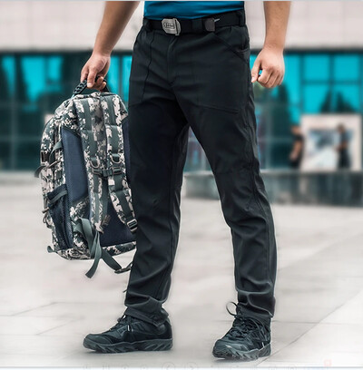 Āra plānās taktiskās bikses elastīgas ātri žūstošas treniņbikses brīvas alpīnisma bikses ar vairākām kabatām treniņa apģērbs