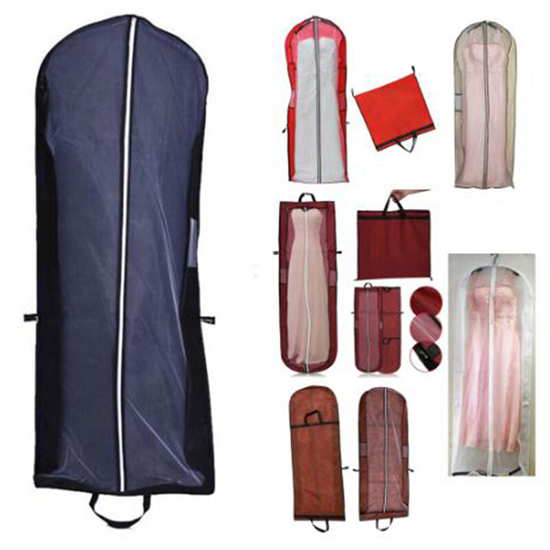 1PC Vjenčanica Prekrivač za prašinu Haljina Otporna na prašinu Preklopne torbe za pohranu odjeće 150cm/180cm
