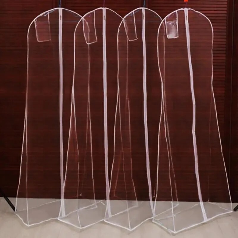 Visokokvalitetna prozirna vjenčanica otporna na prašinu Zaštitna navlaka Proširena Xiuhe torba za pohranu haljine Jednostavna torba za pohranu kućne odjeće
