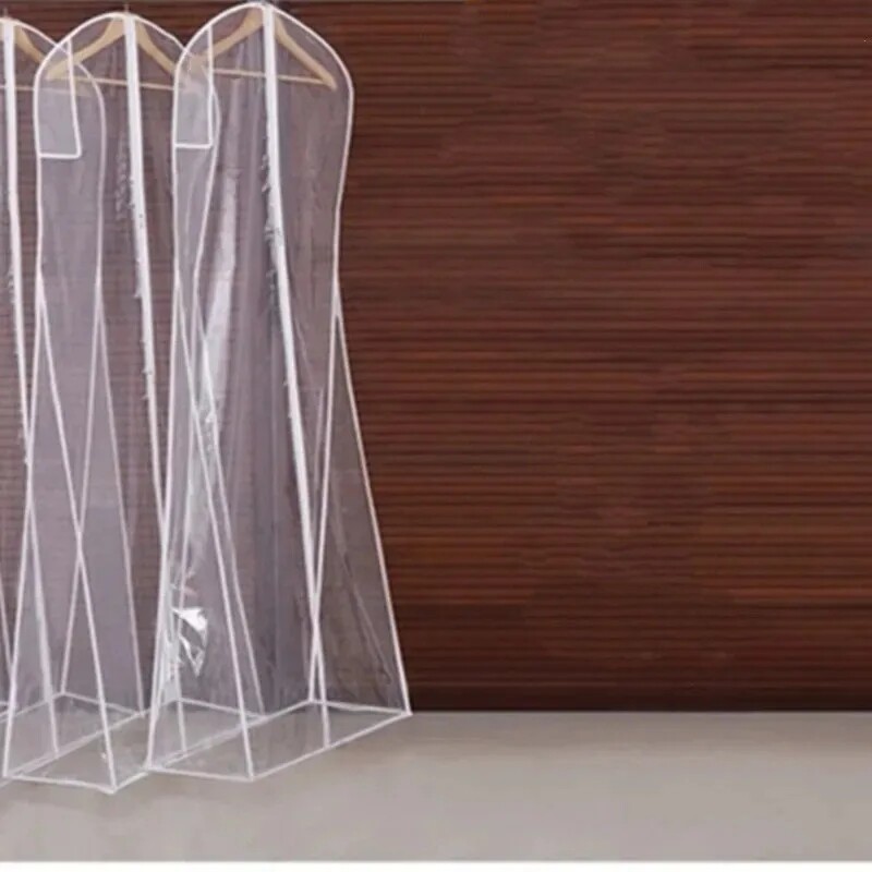 Visokokvalitetna prozirna vjenčanica otporna na prašinu Zaštitna navlaka Proširena Xiuhe torba za pohranu haljine Jednostavna torba za pohranu kućne odjeće