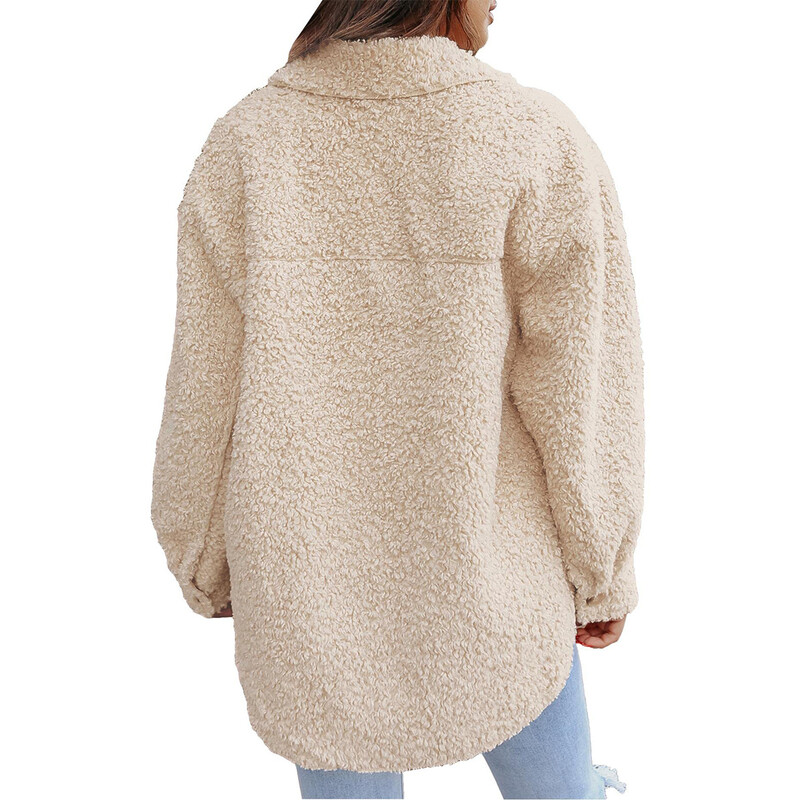 2024, toamnă iarnă, plus haină de catifea pentru femei, jachetă cu rever, pentru femei, din lână, îmbrăcăminte caldă, jachetă din lână