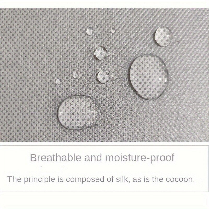 Netkana tkanina, prozračna bunda od nerca, krznena navlaka za prašinu, trodimenzionalna navlaka za odjeću, viseća torba za odjeću, odjeća za prašinu