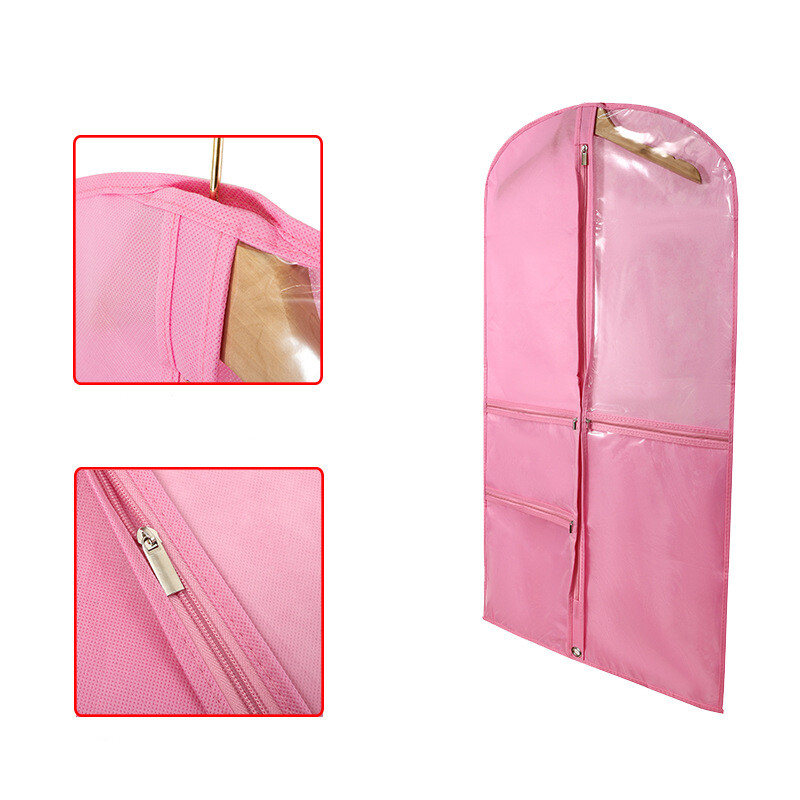 Elpojošas neausta auduma deju apģērbu somas dejotājiem ar kabatām Rozā purpursarkana melna bērnu deju konkursa pakarināmās drēbes