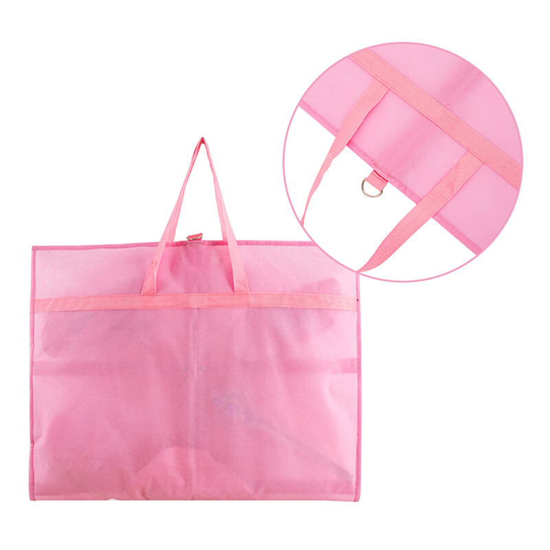 Torbe za plesne kostime 40" Vodootporne prozračne torbe za odjeću za plesna natjecanja Viseća torba za odjeću s džepovima na patentni zatvarač za djecu