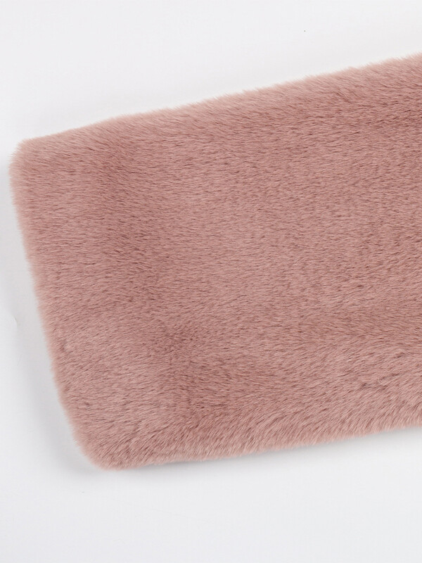 Nerazzurri haine de iarnă femei 2022 lungă groasă caldă colorată moale pufoasă dimensiune mare blană de iepure rex artificială femei cu rever 4xl 5xl