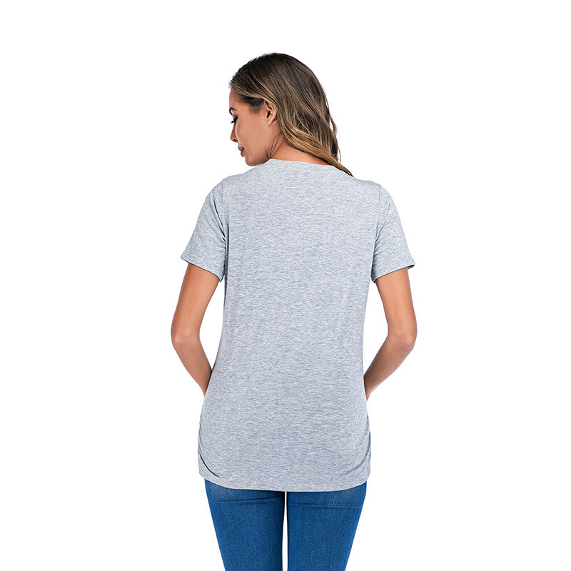 Μπλουζάκι εγκυμοσύνης 1 τεμ. Μπλουζάκι με μπλουζάκια εγκυμοσύνης για μωρά ποδαράκια στάμπα με κοντομάνικο μπλουζάκι με λαιμόκοψη Μπλουζάκι με κοντομάνικο μπλουζάκι για έγκυες μπλούζες