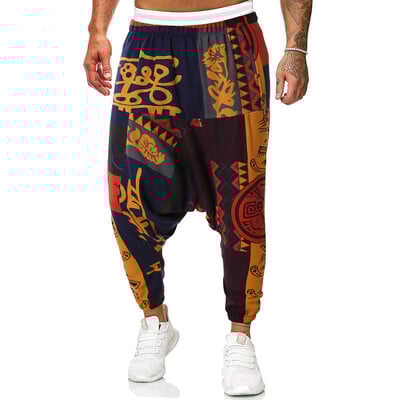 Mehed kottis haaremipüksid, mehed, hip-hop, naised, laia säärega püksid, meeste vabaaja vintage pikad püksid, Pantalones Hombre